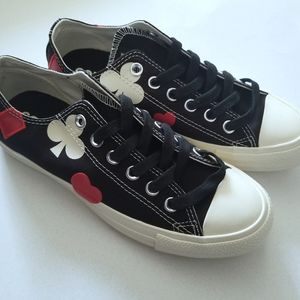 Card Suits Converse Sneakers